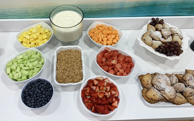 Breakfast Catering - Yogurt parfait for your meeting!
