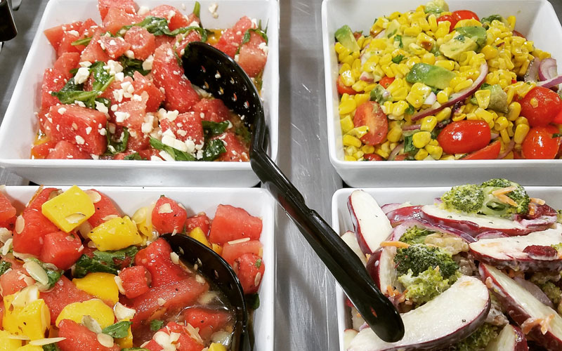 Catering sides & salads - chilled sides